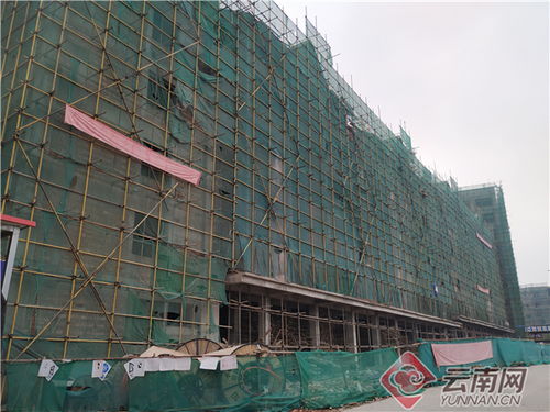 云南景谷建筑工地加速复工 施工材料供应充足，进度稳步回升
